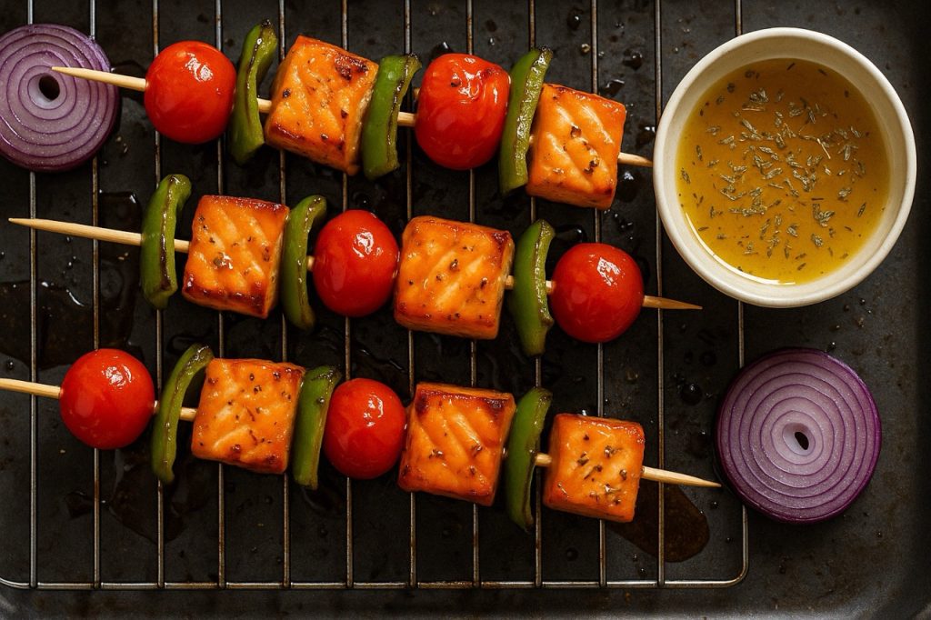 Özel Sosla Hazırlanan Somon