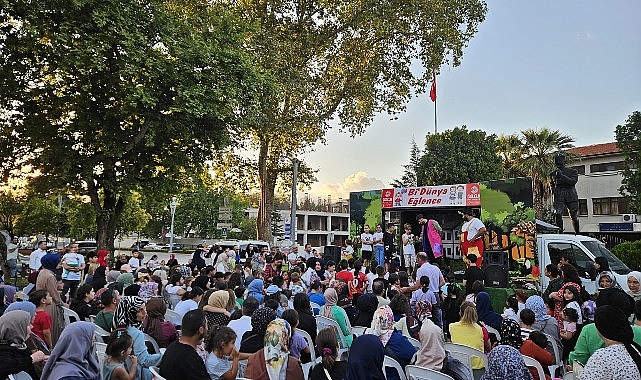 Gölcük Belediyesi tarafından düzenlenen “Bi'Dünya Eğlence", bu yaz tatilinde de çocuklara unutulmaz anlar yaşattı