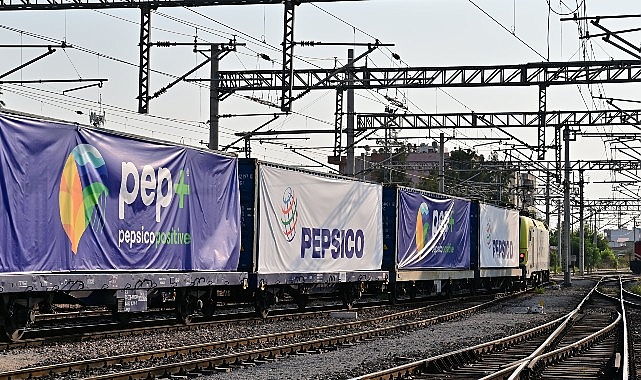 PepsiCo, Türkiye'de elektrikli tren ile hızlı tüketim sektöründe gıda taşımacılığı gerçekleştiren ilk şirket oldu