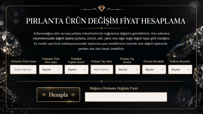 Pırlanta ve Altın Değişim Hizmetleri ile Değerinizi Güvenle Yenileyin